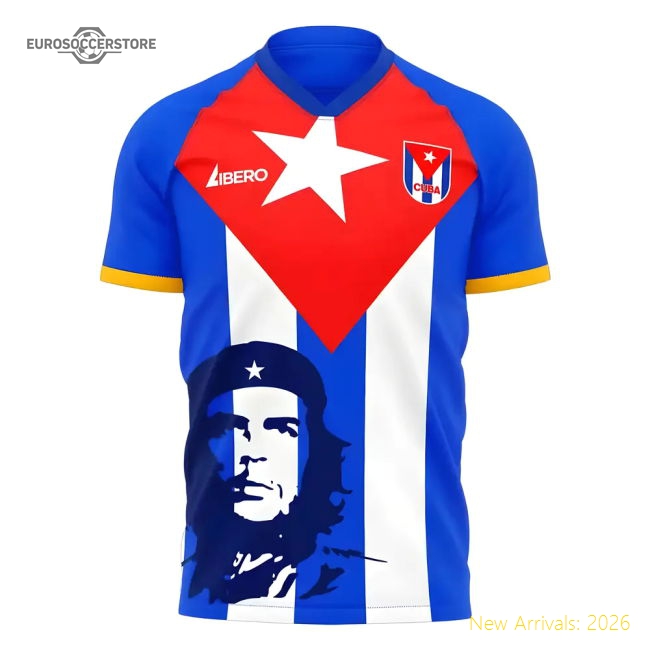 Cuba Children 2025 Home Jersey Shirt Football Fan Apparel
