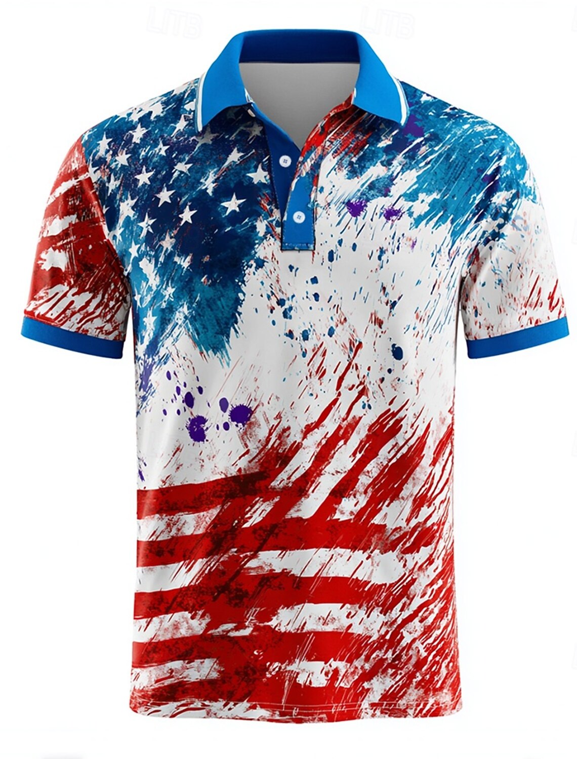 America's 250th Anniversary Independence Day Men's US Flag Patriotic