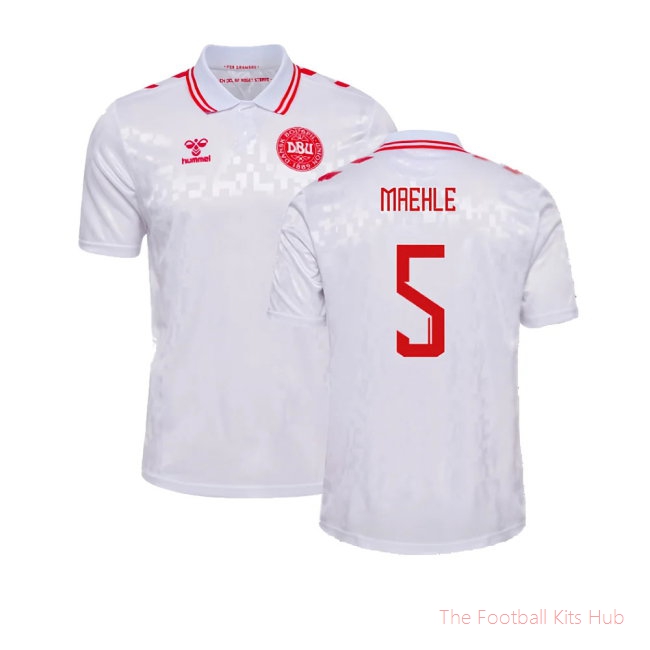 2024-2025 Denmark Away Shirt (Maehle 5)
