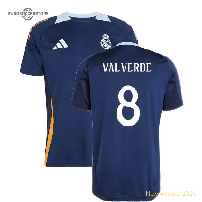 Real Valverde Authentic Training Jersey Spanish Adidas Climacool