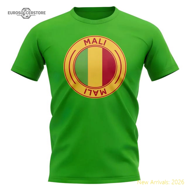 Mali Football Badge T-shirt (green) - Supporter Edition