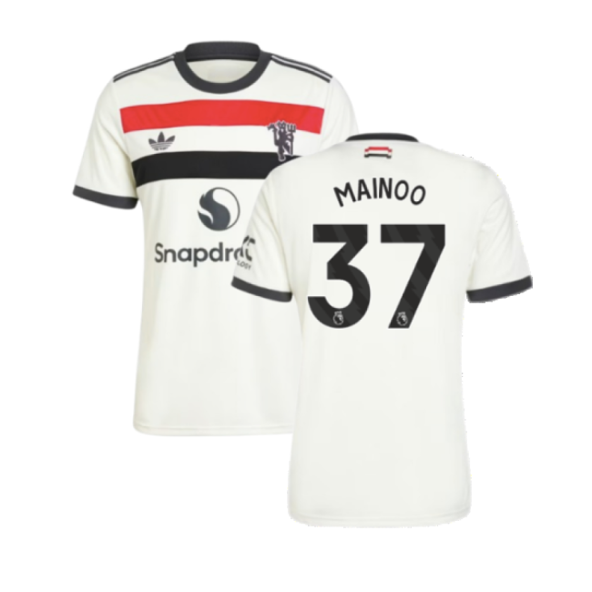 Elite Performance Devoted Football Man Utd Third Shirt Mainoo #37 ...