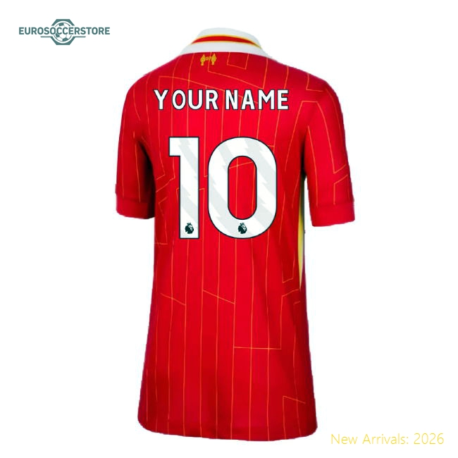 2024-2025 Liverpool Home Shirt (Kids) (Your Name)