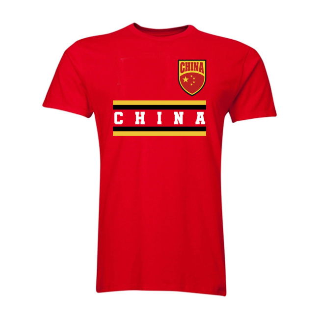 Aero-Dynamic China Core Football Country T-Shirt (Red)