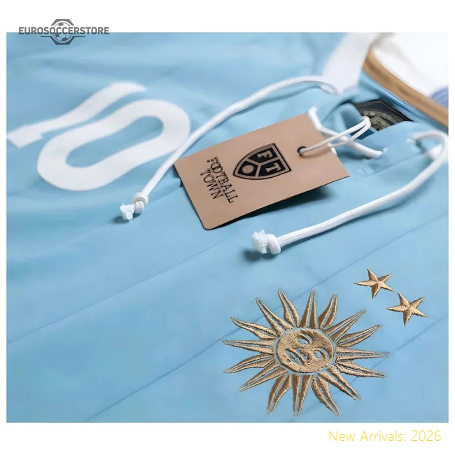 Football Uruguay Jersey - Top Blend Construction Trendy