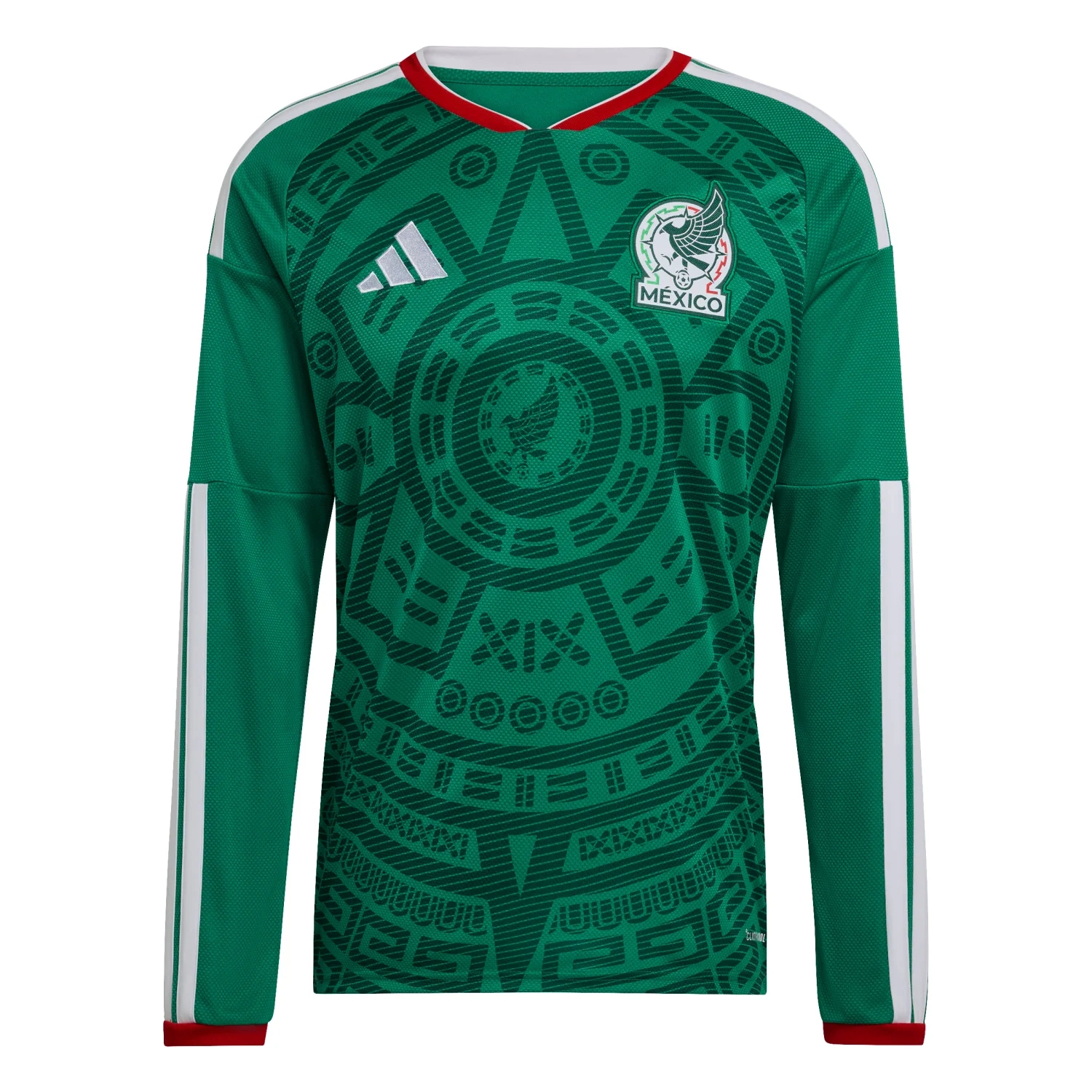 Mexico 2026 Home Long Sleeve Jersey Men's - Green Host Edition Kit