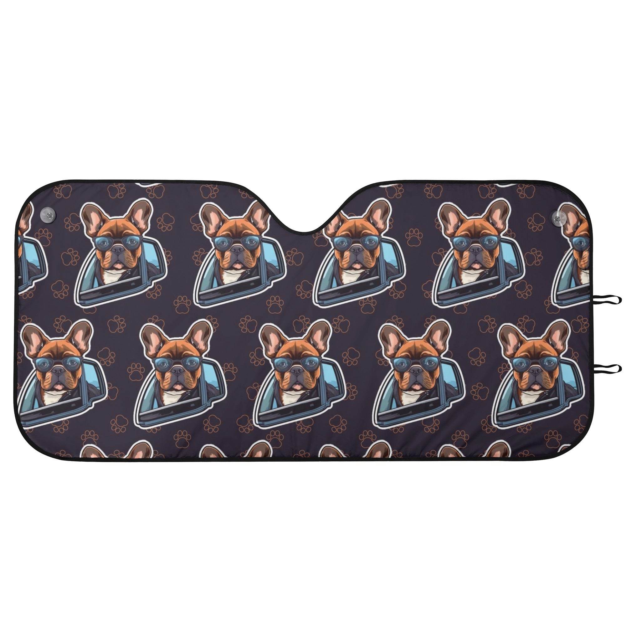 Breed-specific Safe Ferocious - Premium Car Auto Sun Shade Indoor Use