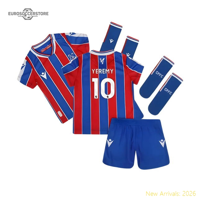 2025-2026 Crystal Palace Home Infant Kit 1-6 Years Yeremy 10