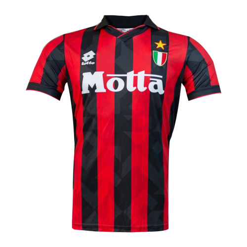 Elite Licensed Quick Dry AC Milan 9294 Home Retro Shirt
