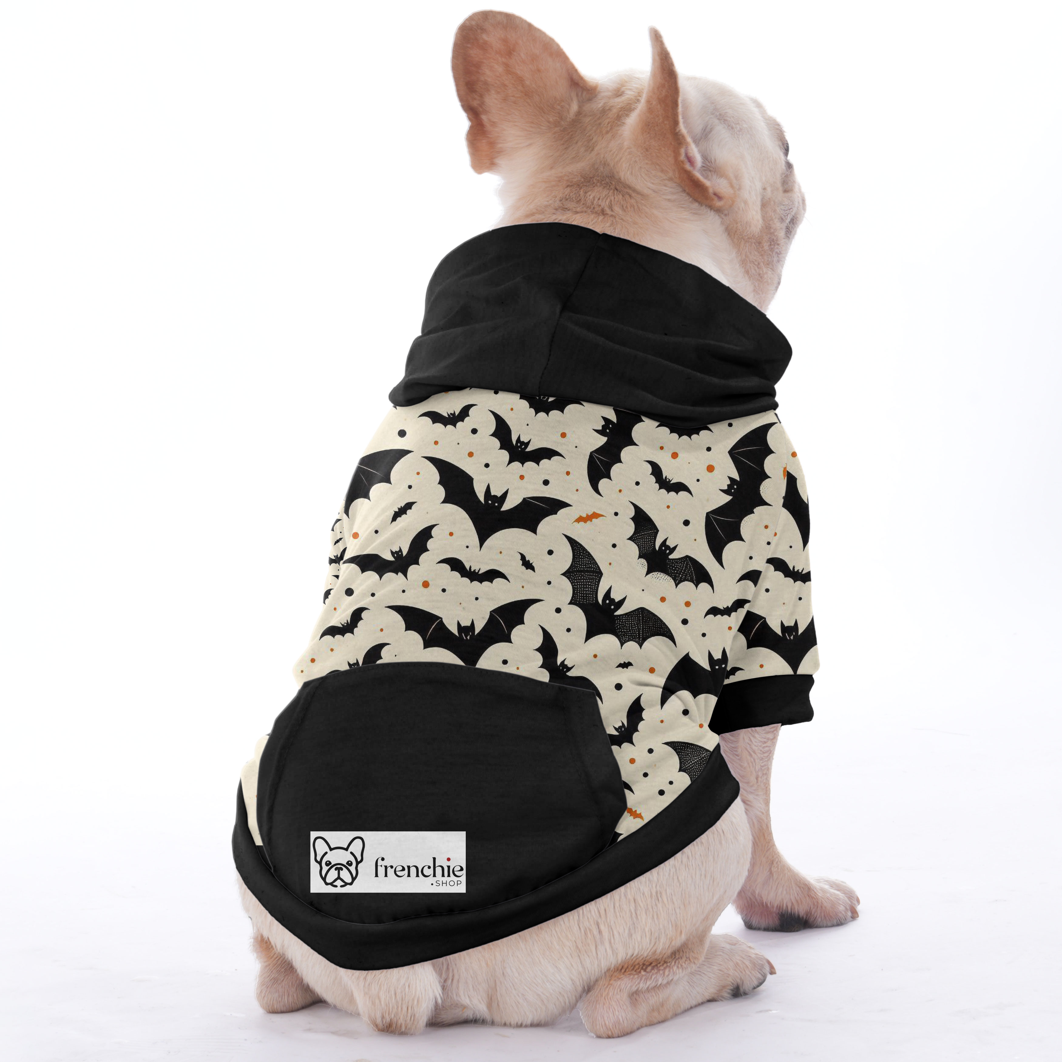 Everyday The Bat - Halloween Hoodies For French Bulldog | Frenchie Sh...