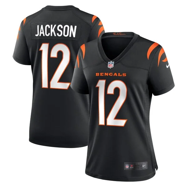 None Shedrick Jackson Game Jersey - Black | NFL Player Jersey