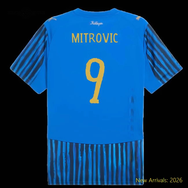 Football Team Kids Mitrovic Soft Jersey Performance Fabric Quick-dry