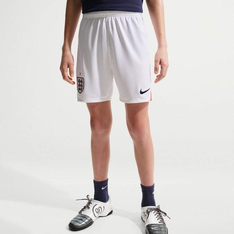 England Home Shorts World Cup 2026 Kids