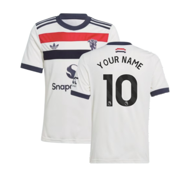 2024-2025 Man Utd Third Top (Kids) (Your Name)