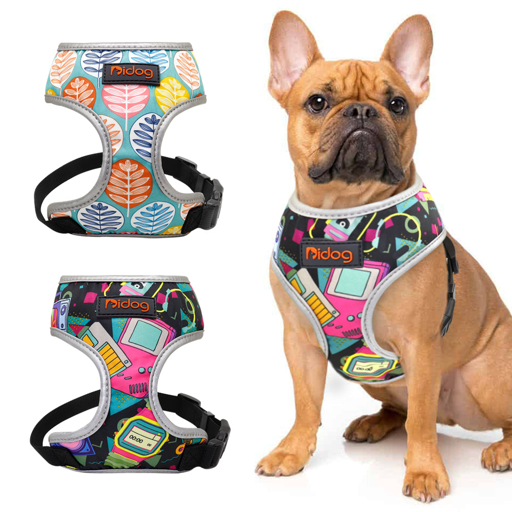 French Bulldog Colorful - Warm Frenchie Harness Dog Supplies