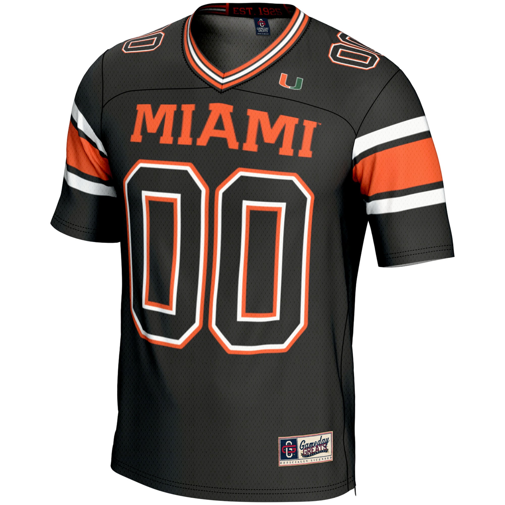 [Youth] Miami Hurricanes Football Jersey - Black | Stadium Series 2026/27