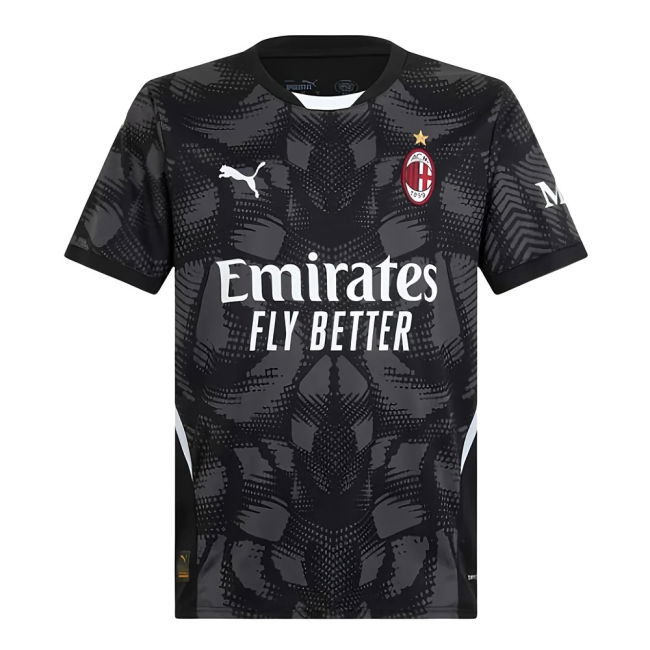 Acm Ac Milan Home Goalkeeper Shirt Black M Maignan #16 Pro Series ...