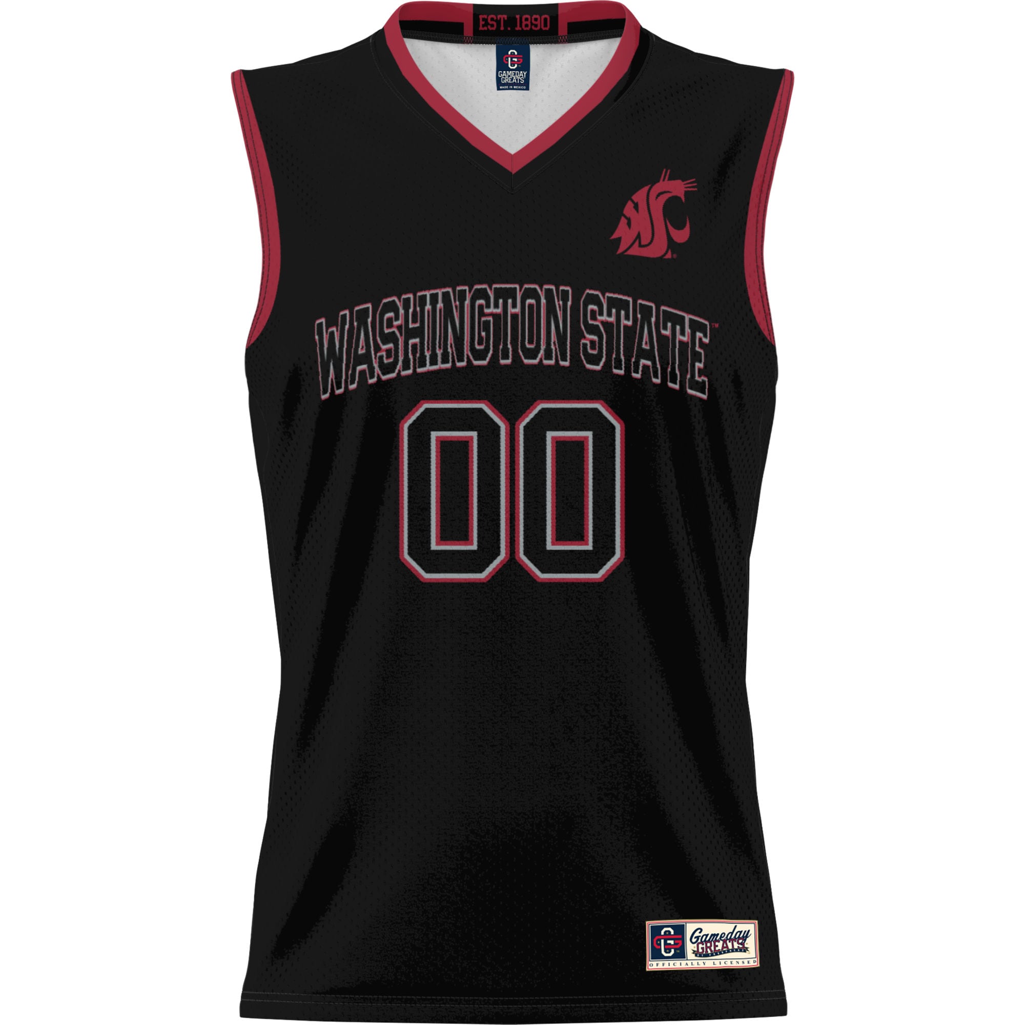[DDG] Washington State Cougars GameDay Greats Unisex Lightweight NIL Pick-A-Player Women's Basketball Jersey - Black