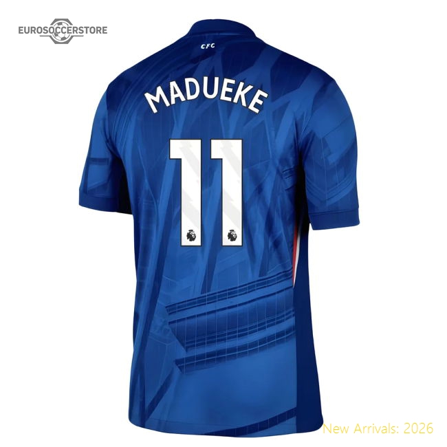 Chelsea 2025-2026 Home Shirt (Madueke 11) In Multiple Adult Sizes
