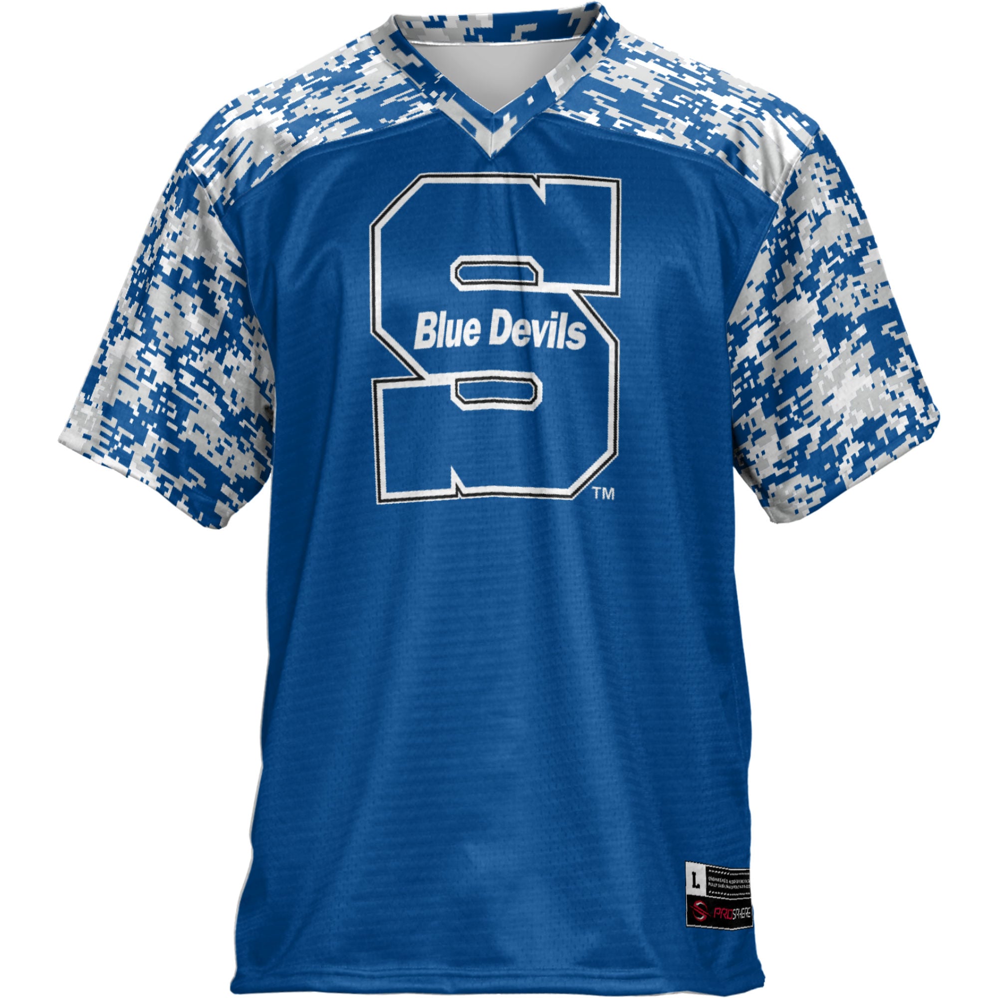 Wisconsin Stout Blue Devils GameDay Greats Football Jersey - Blue