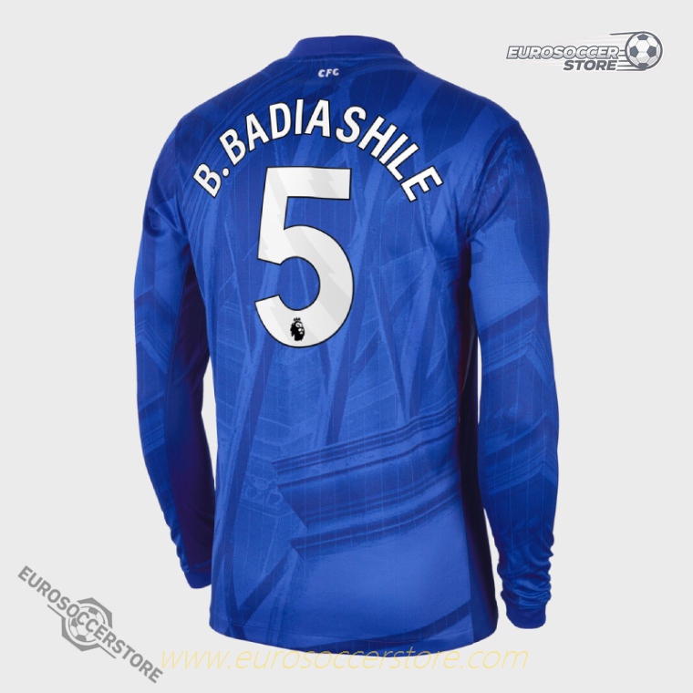 Chelsea 25-26 Home Long Sleeve Jersey B. BADIASHILE 5