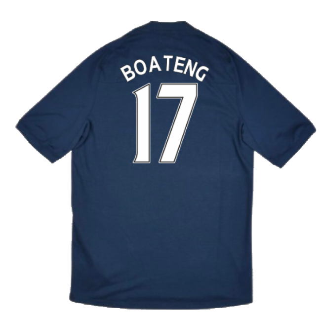 Adult Manchester City 2010-11 Away Shirt ((Very Good) XL) (Boateng 17)