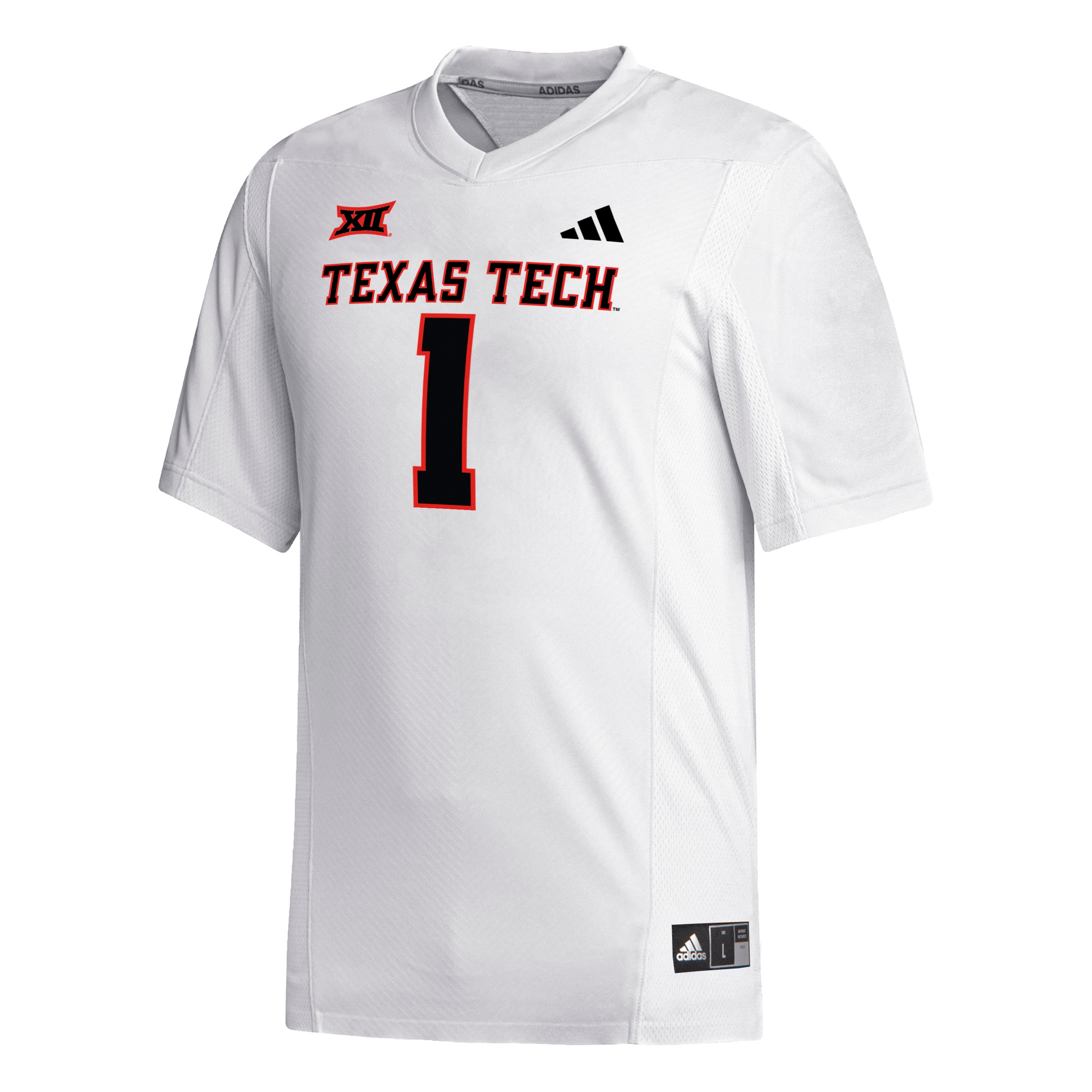 [DDG] Texas Tech Red Raiders Replica Football Jersey - White