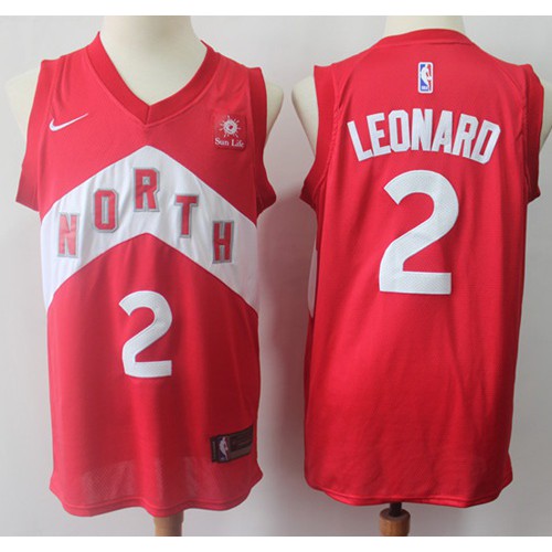 Raptors #2 Kawhi Leonard Durable 2024 Earned NBA Jersey - Red Swingman