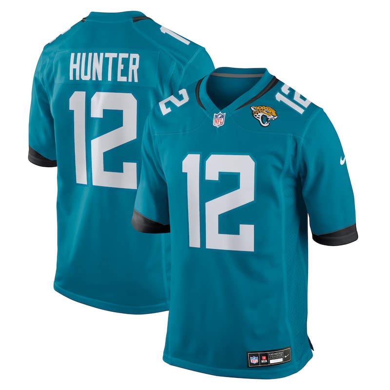 None Travis Hunter JAX Jaguars Iconic Authentic Jersey Football Appare