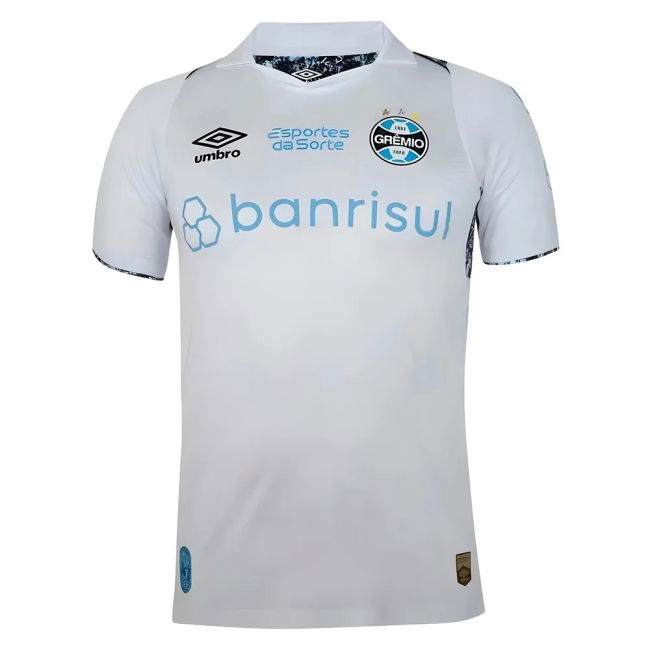 2024-2025 Football Tee Gremio Away Club Fan Merchandise
