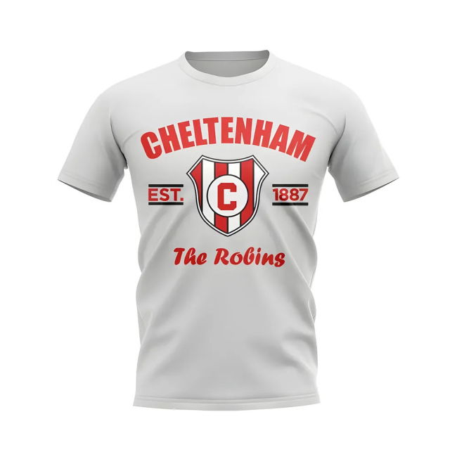 Cheltenham Established Football T-Shirt (White) | Professional