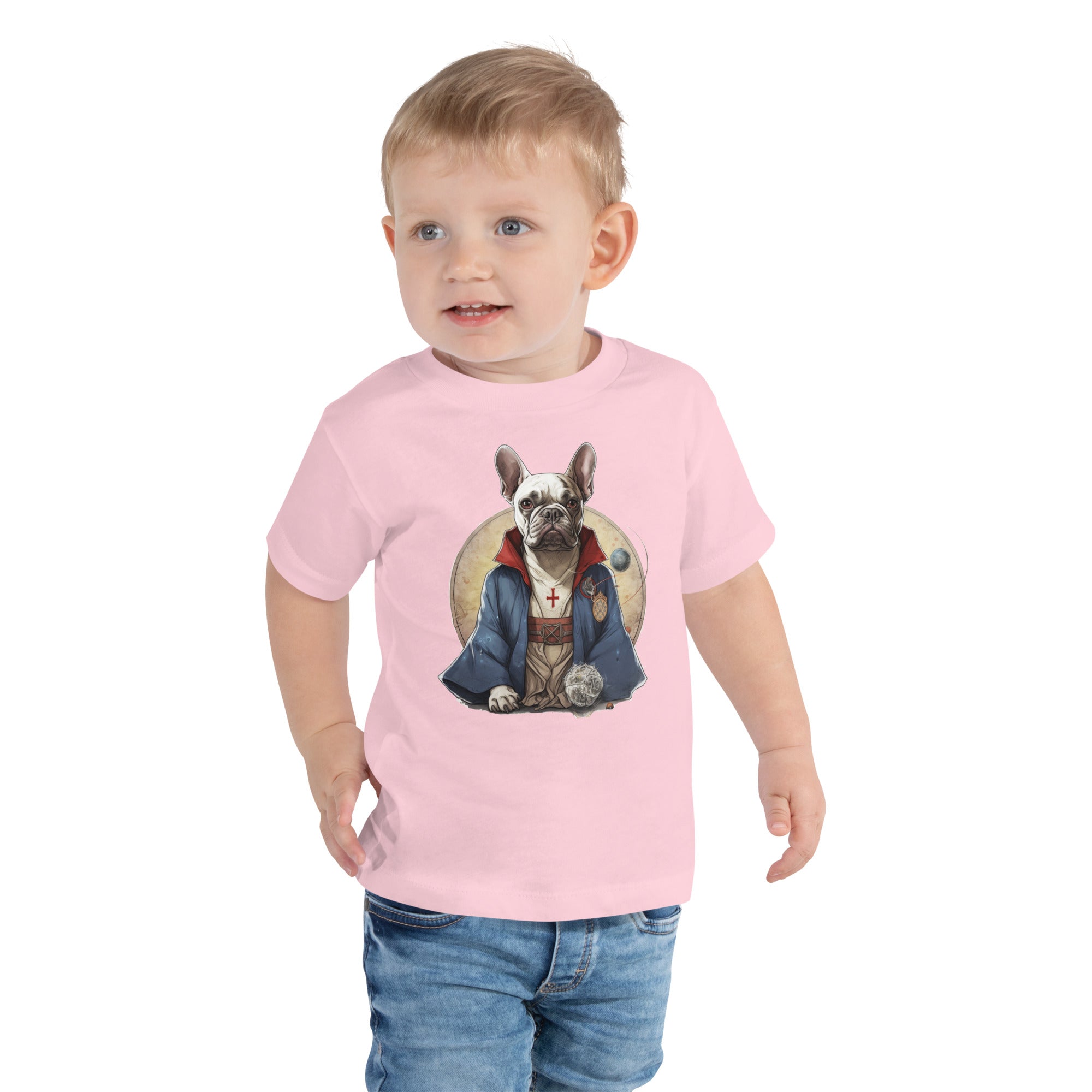 Kid's Frenchie T-Shirt - Time-Traveling Canine Apparel