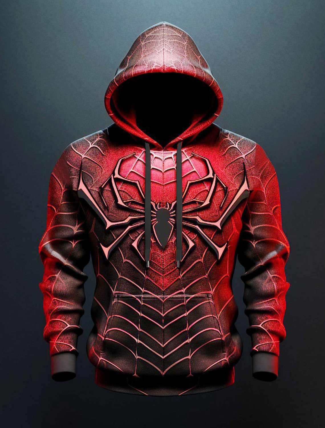 Men's Graphic Spiders Spider web Hoodie Hoodies Sweatshirt Fashion