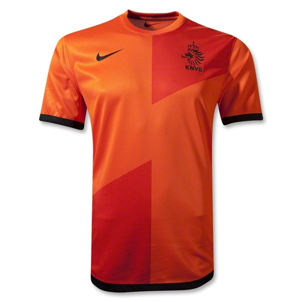 Authentic Quick Dry 2012 Holland Home Soccer Jersey Shirt