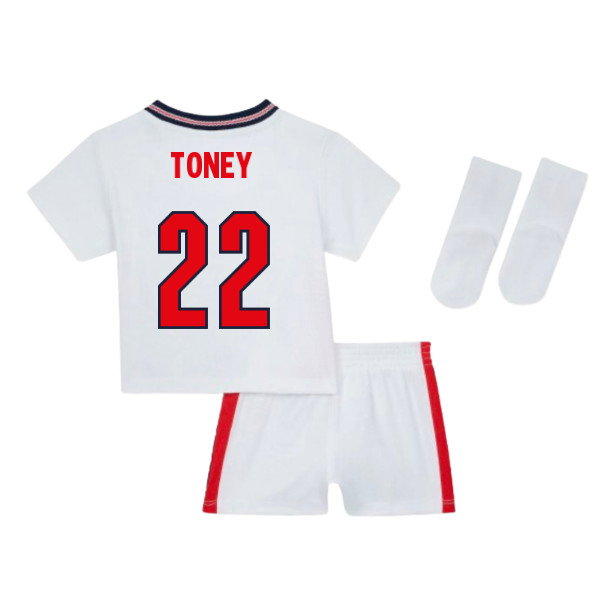 England 2026-2027 Home Kit Toney #22 Soccer Shirt - Match Jersey