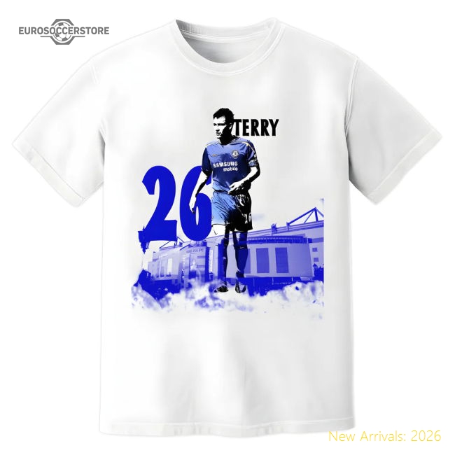 Premium John Terry Chelsea Premier League Legend T-shirt (white)