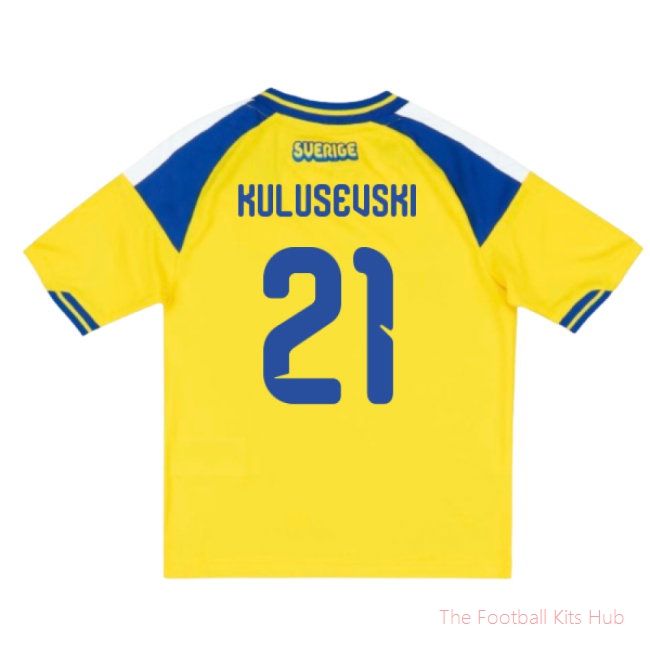 2026-2027 Sweden Home Mini Kit (Kulusevski 21)