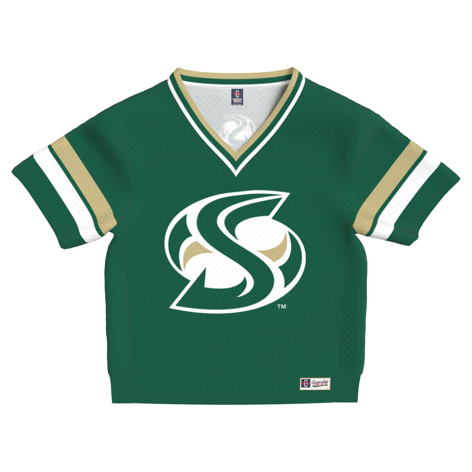 Toddler Green Sacramento State Hornets Lightweight Collegiate Football Fashion Jersey