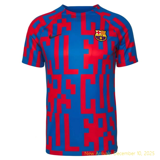 2022-2023 Barcelona Training Shirt - Performance Jersey - Blue Color