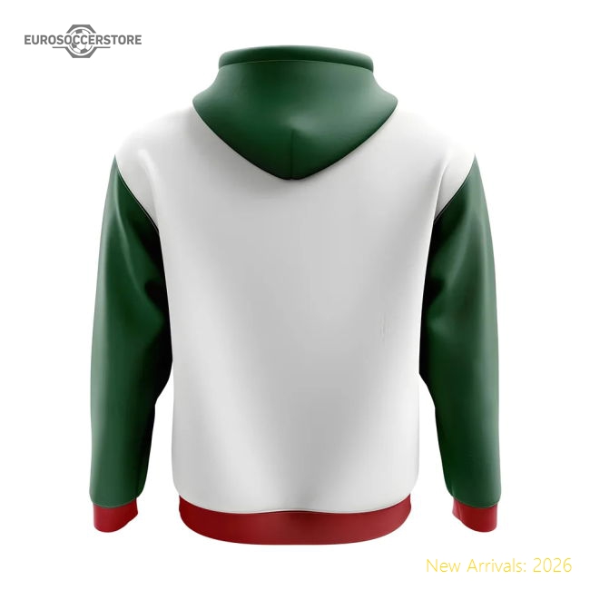 Mexico National Teams Concept Country Football Hoody (White)