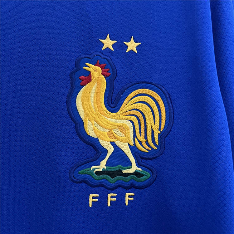 Premium Quality UEFA Euro 2024 France Home Blue Football Shirt Soccer