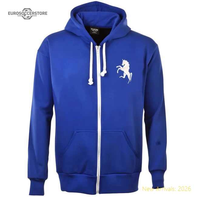 Authentic Gillingham Fc Zipped Hoodie - Royal - Premium Quality Baby