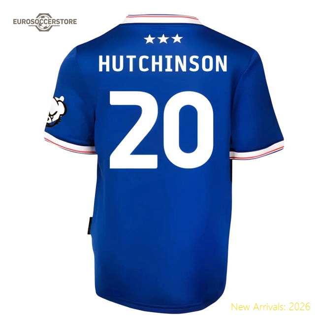 Football Team Hutchinson Gentle Kids Jersey Drycell Moisture-wicking