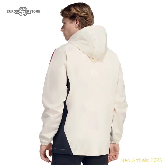 Premium 2025-2026 Liverpool Allweather Jacket (white) - Premium