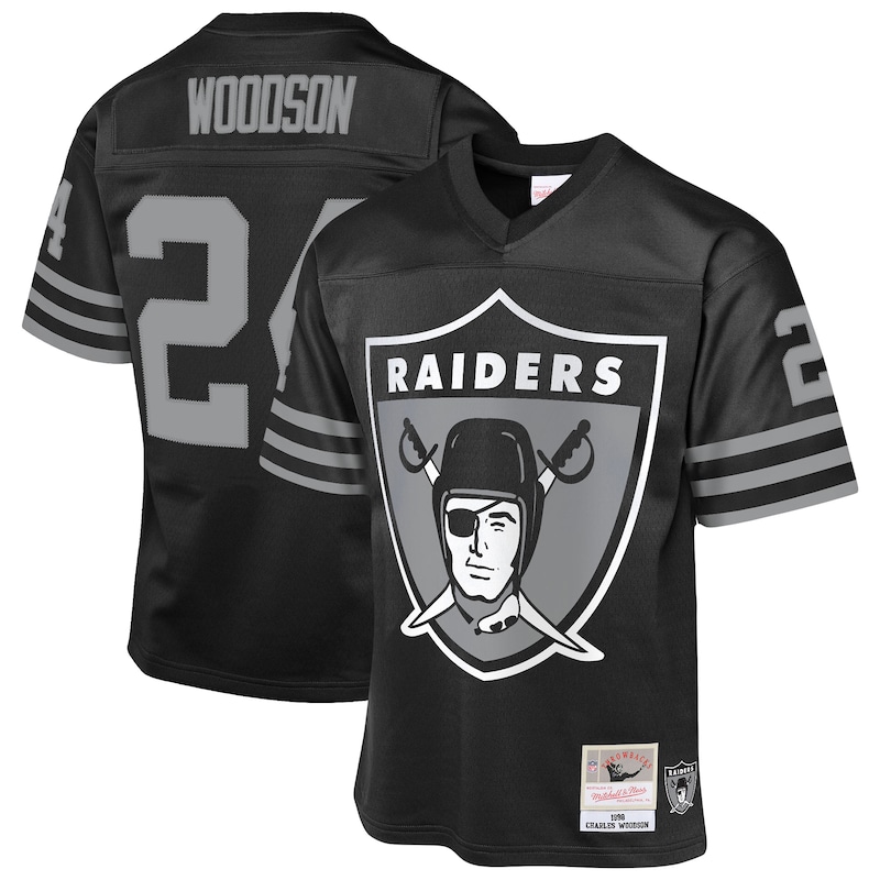 None Charles Woodson LV Raiders Modern Genuine Jersey for NFL Fans