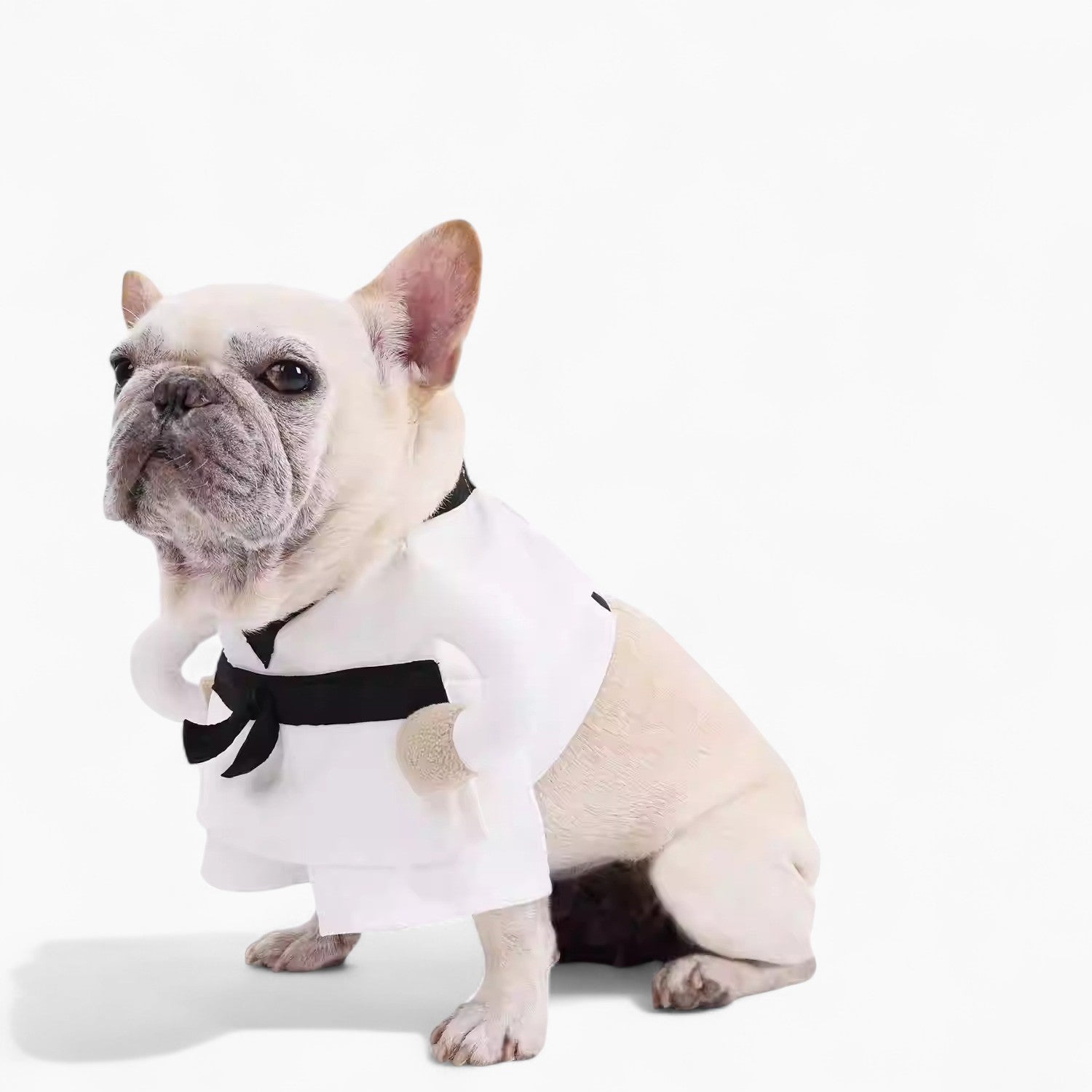 French Bulldog Jiupup Frenchie Martial Arts Costume – Funny Halloween