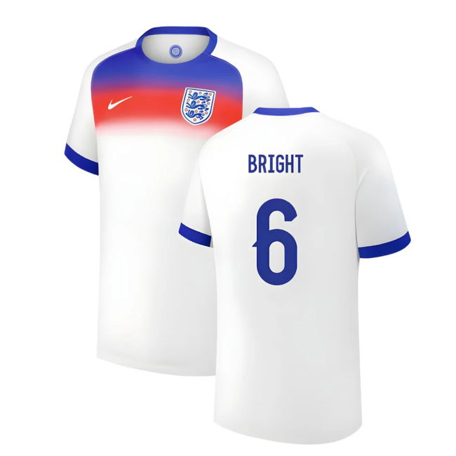 Womens 2025-2026 England Football Team Home Strip
