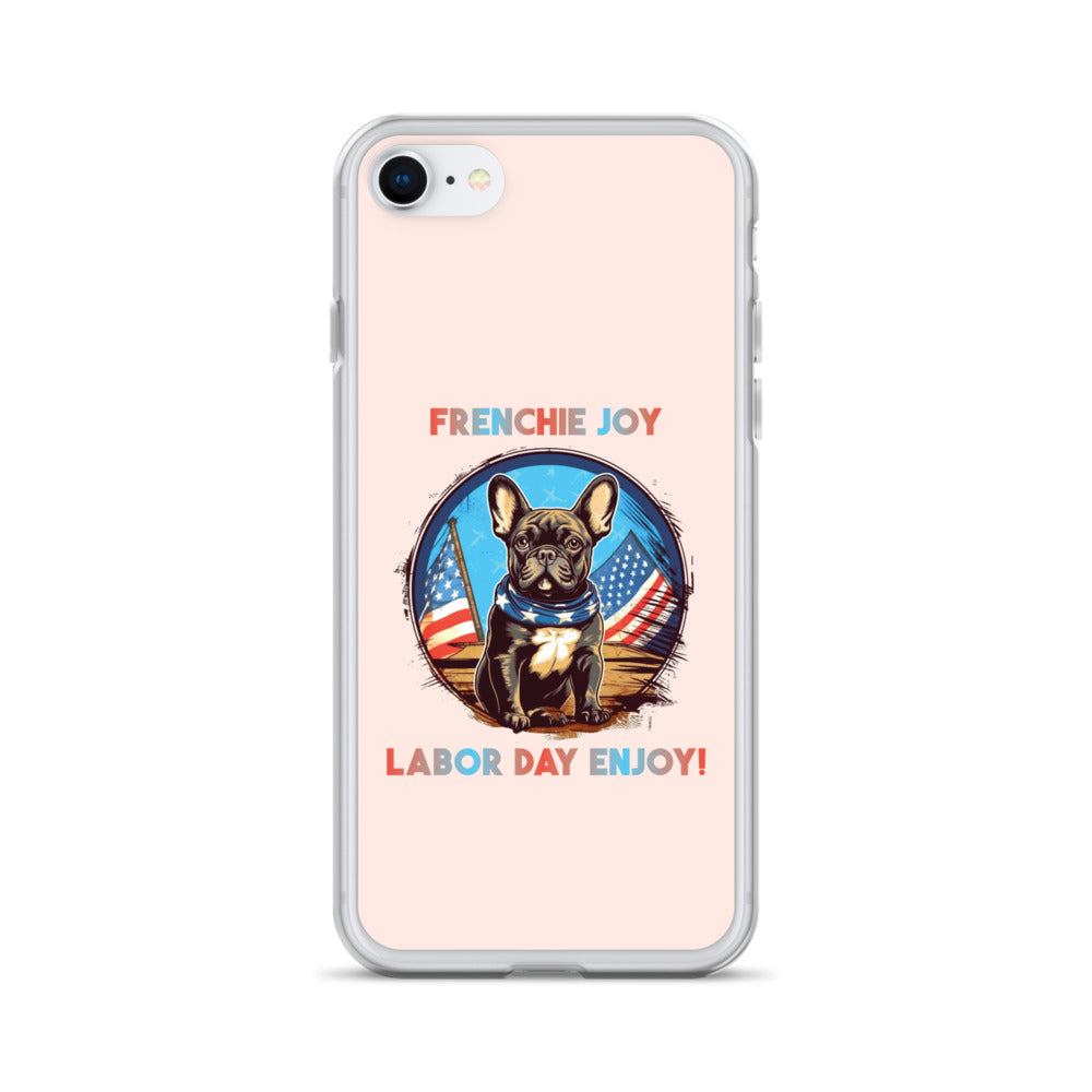 French Bulldog Frenchie Joy Clear Case For Iphone® Practical Pet Supply