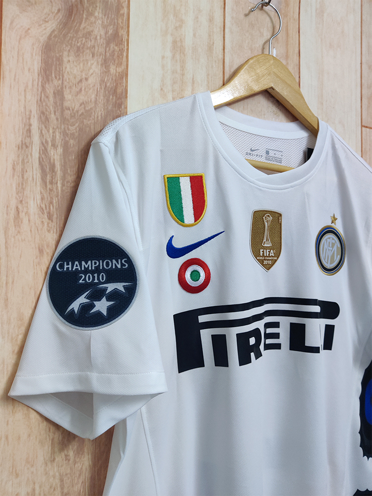 1011 Inter Milan Away Retro Shirt With all the patches - Official