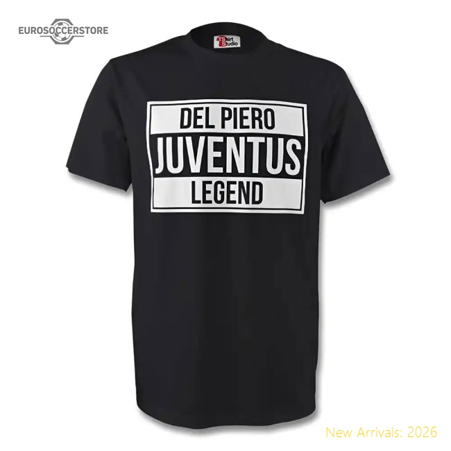 Alessandro Del Piero Old Lady Legend Tee (black) - Economical